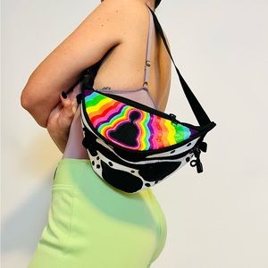 Handpainted Vintage Fanny Pack